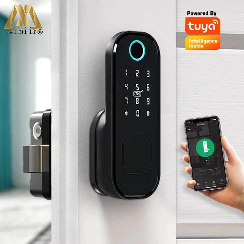 Tuya Smart Lock Waterproof Digital Door Lock With Password Card Key For