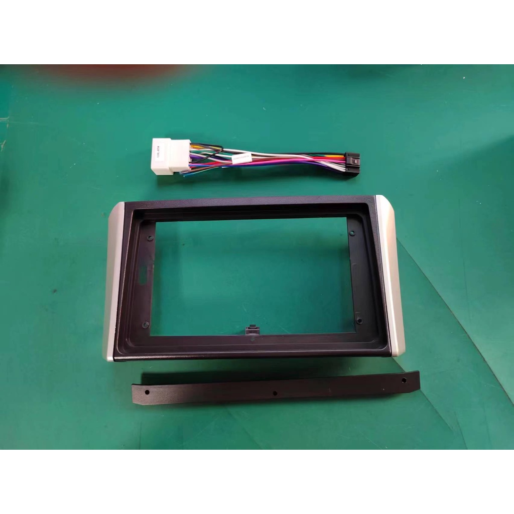 2 DIN 9 inch Màn hình Android ô tô cho Mitsubishi Xpander 2017-2019 khung mặt và dây nguồn