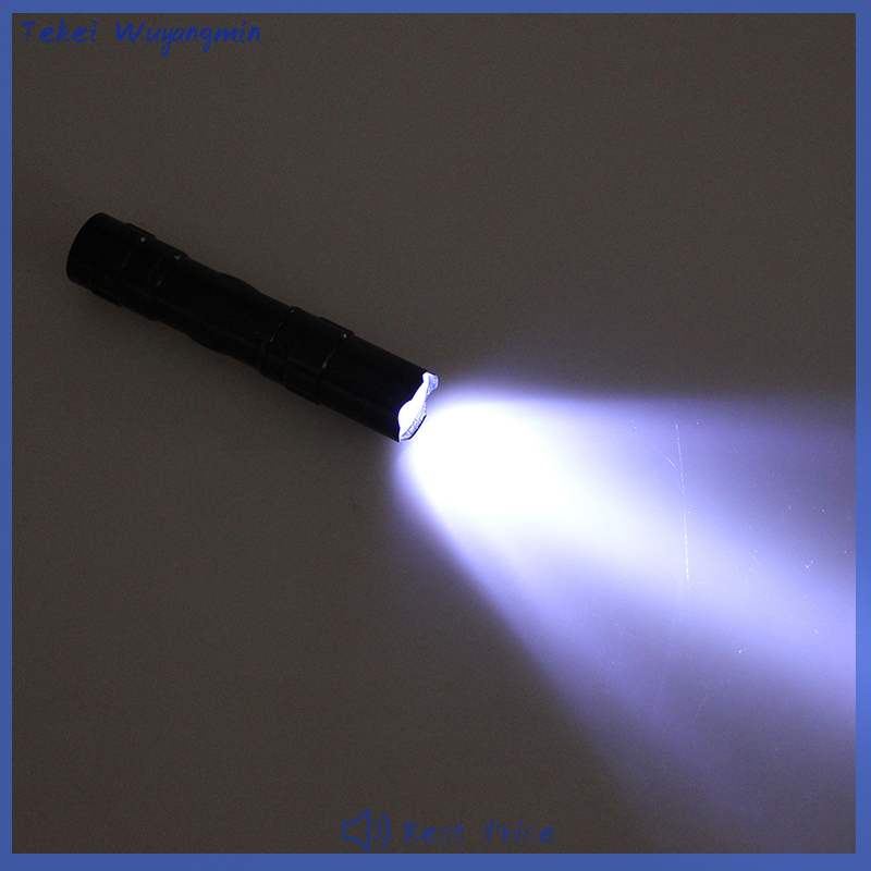 Tekei Mini Waterproof Led Rechargeable Flashlight Torch Super Bright Light Battery