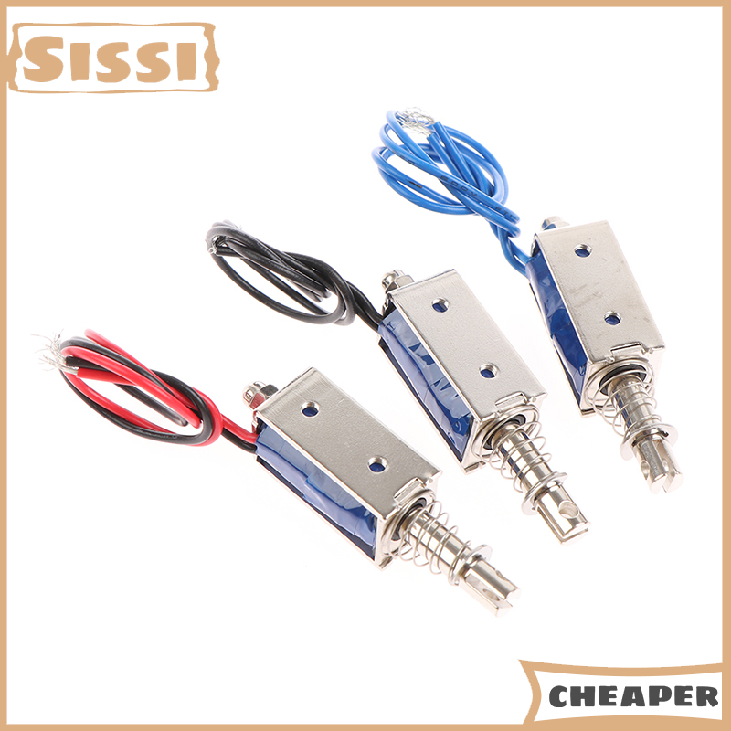 Sissi DC 6V 12V 24V xolenoit từ đẩy kéo khung mở châm điện 0530B