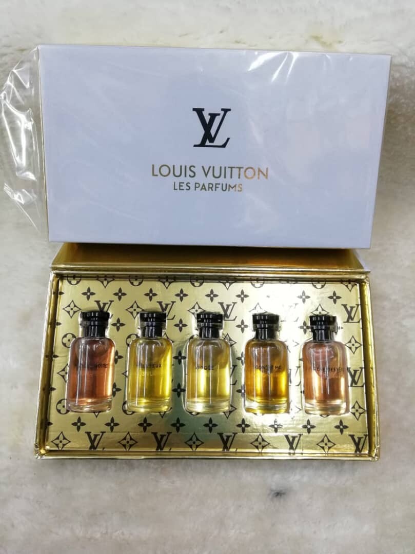 Original Branded High Quality louis vuitton Perfumes Set 5 in 1 for women
