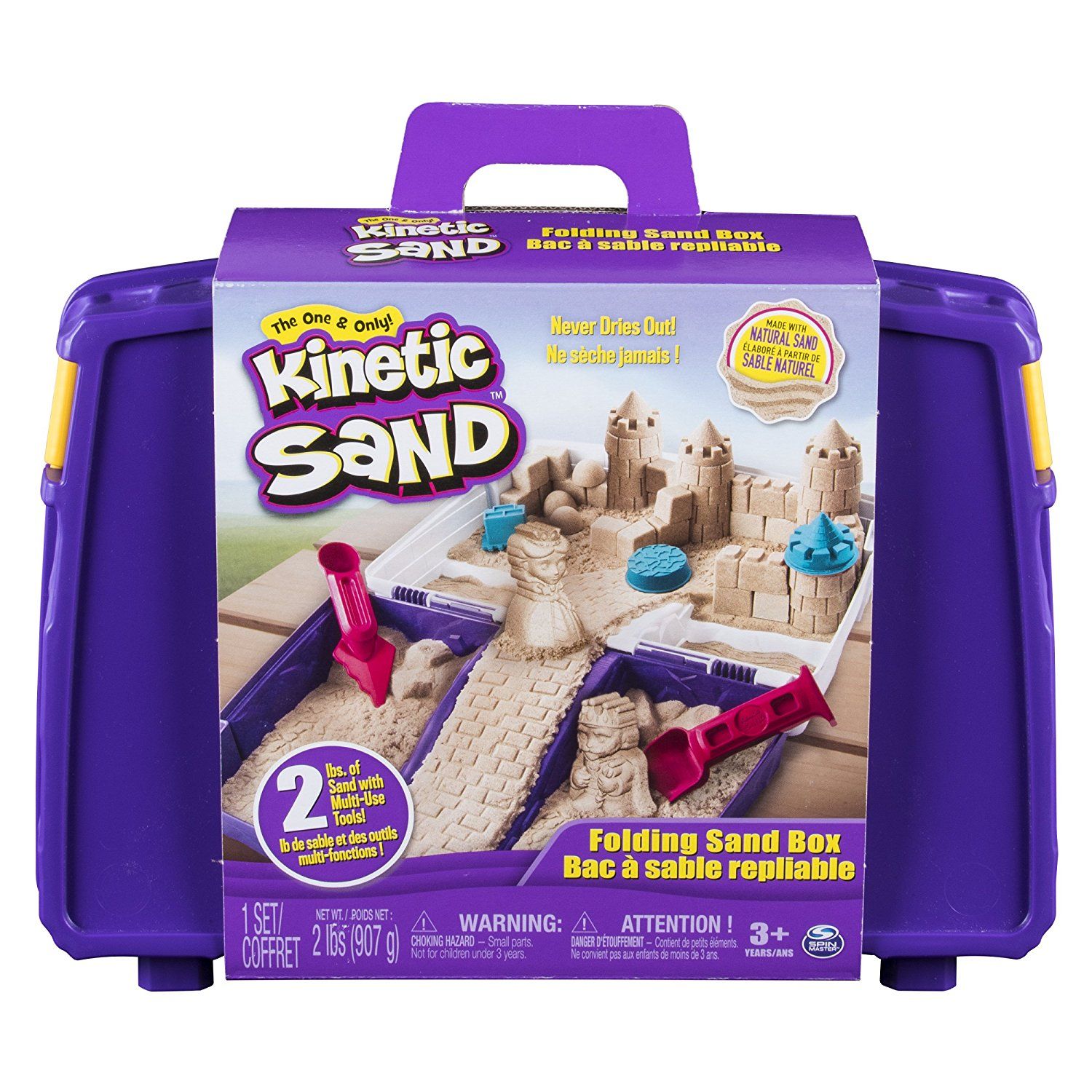 kinetic sand construction playset