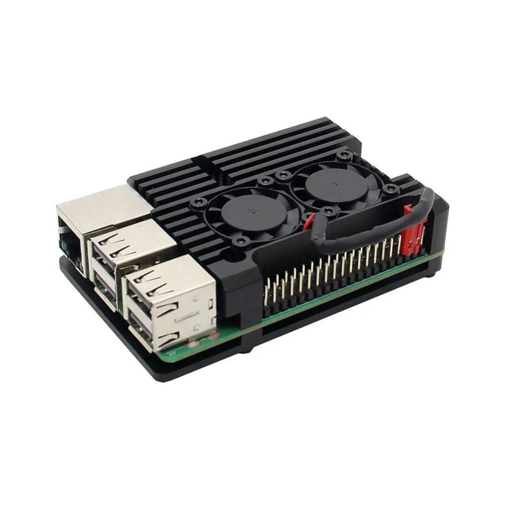 Cho Raspberry Pi 3 mô hình B B + vỏ nhôm có không có quạt làm mát kép