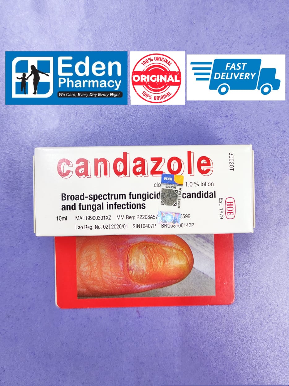 Hoe Candazole ( 10ml ) Antifungal nail Lotion Lazada