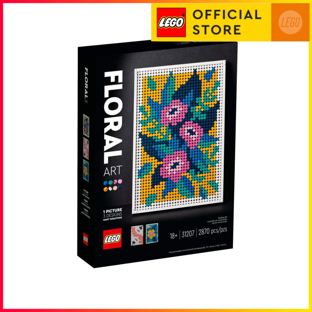 Lego® 31207 arts floral art 2870pcs 18+ đồ chơi lắp ráp lego