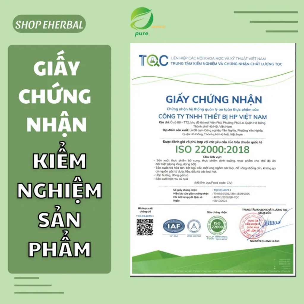 [COMBO 2 HỘP] Detox Bột Rau Má Sấy Thăng Hoa e-Centella Eherbal (15 gói x 2)