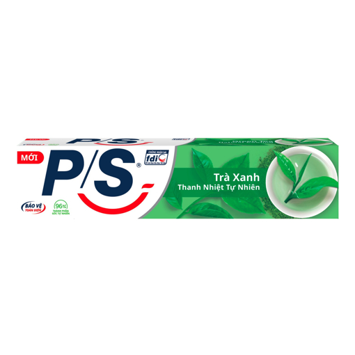 P/S Green Tea Toothpaste Tube 180g