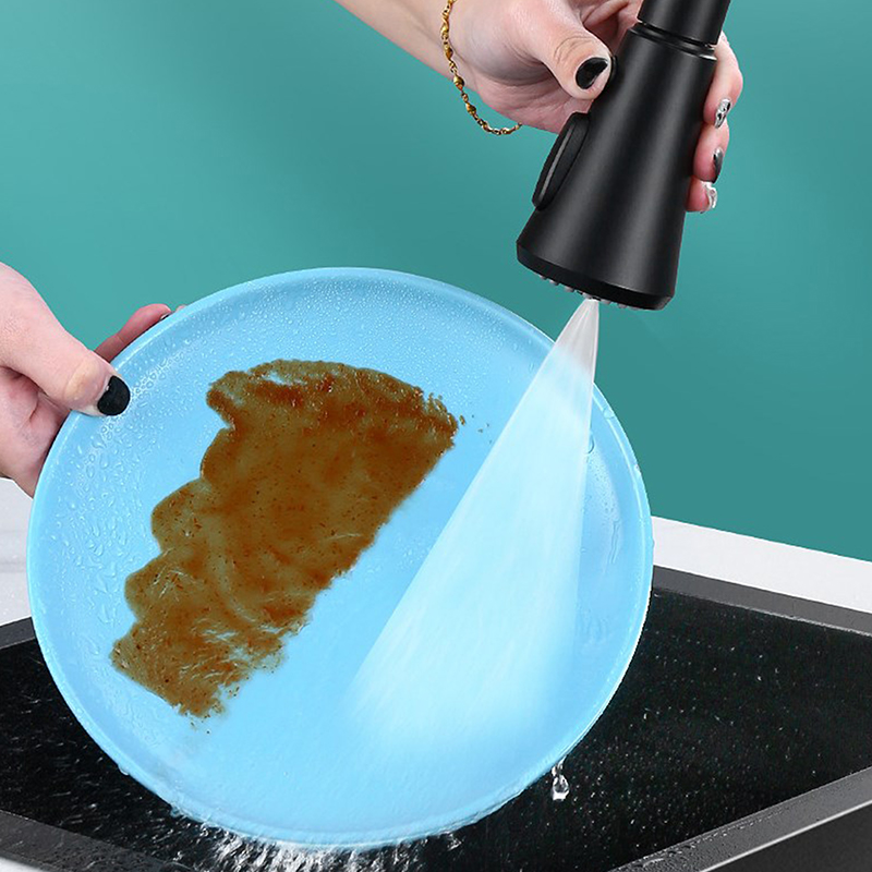 Universal 360° Rotate Kitchen Faucet Extender Aerator Plastic Splash Filter Kitchen Washbasin Faucet Bubbler Nozzle.