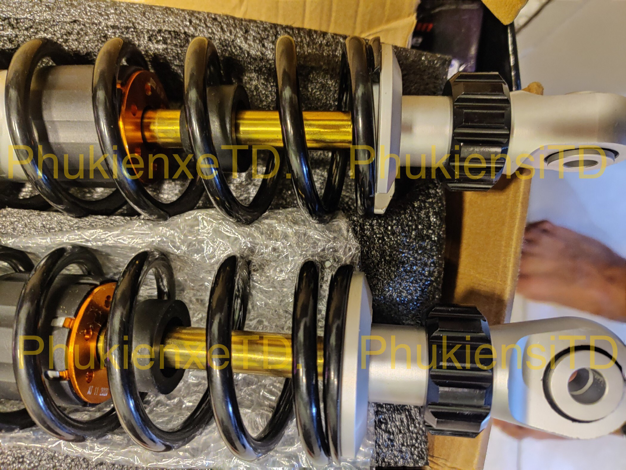 Phuộc OHLINS ty Vàng lắp Dr Wave Sirius Jupiter Win Cub Galaxy Magic Elegant Axelo Future Blade...