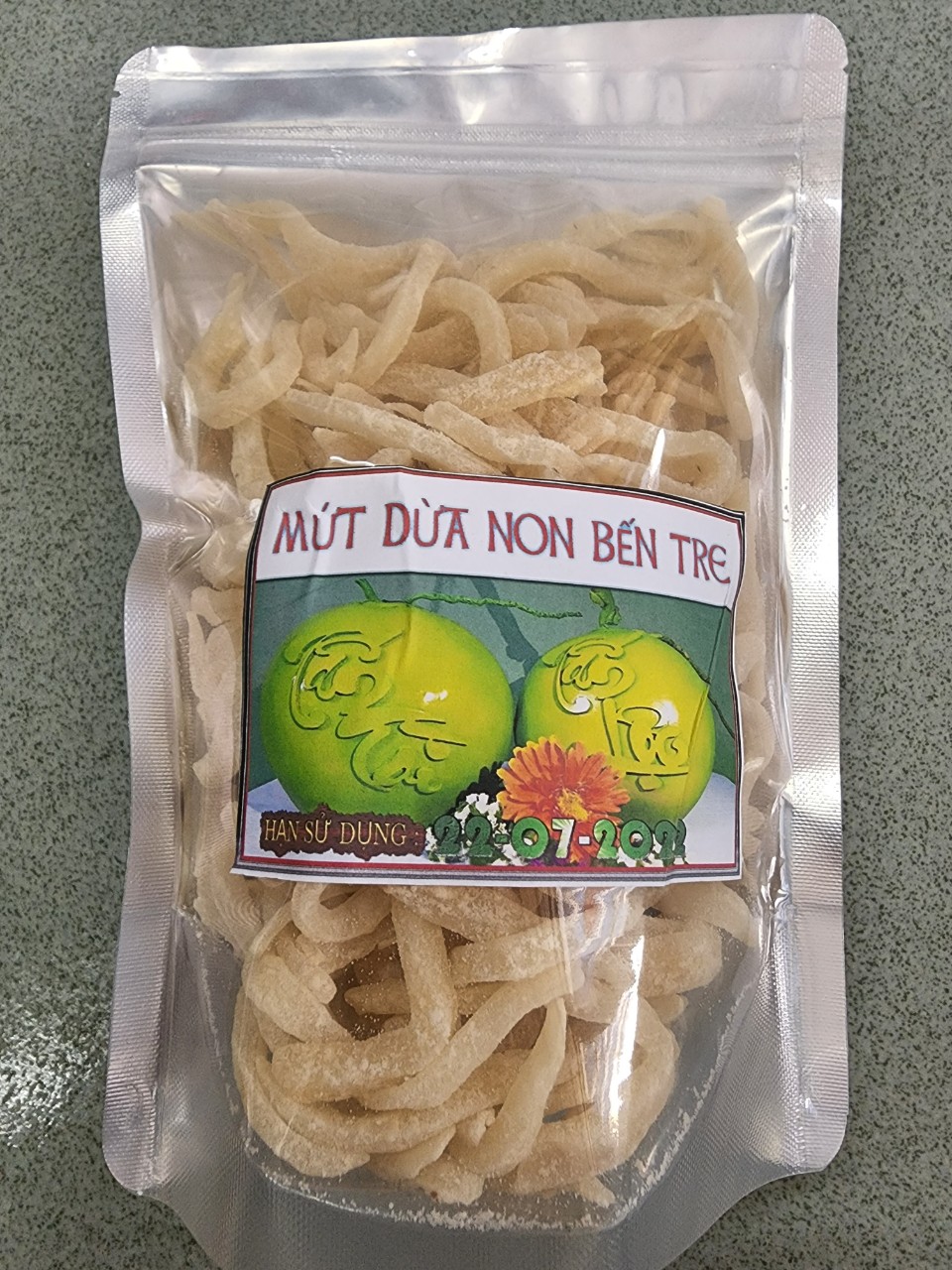 Mứt Dừa Sữa Non Loại Ngon - 300G