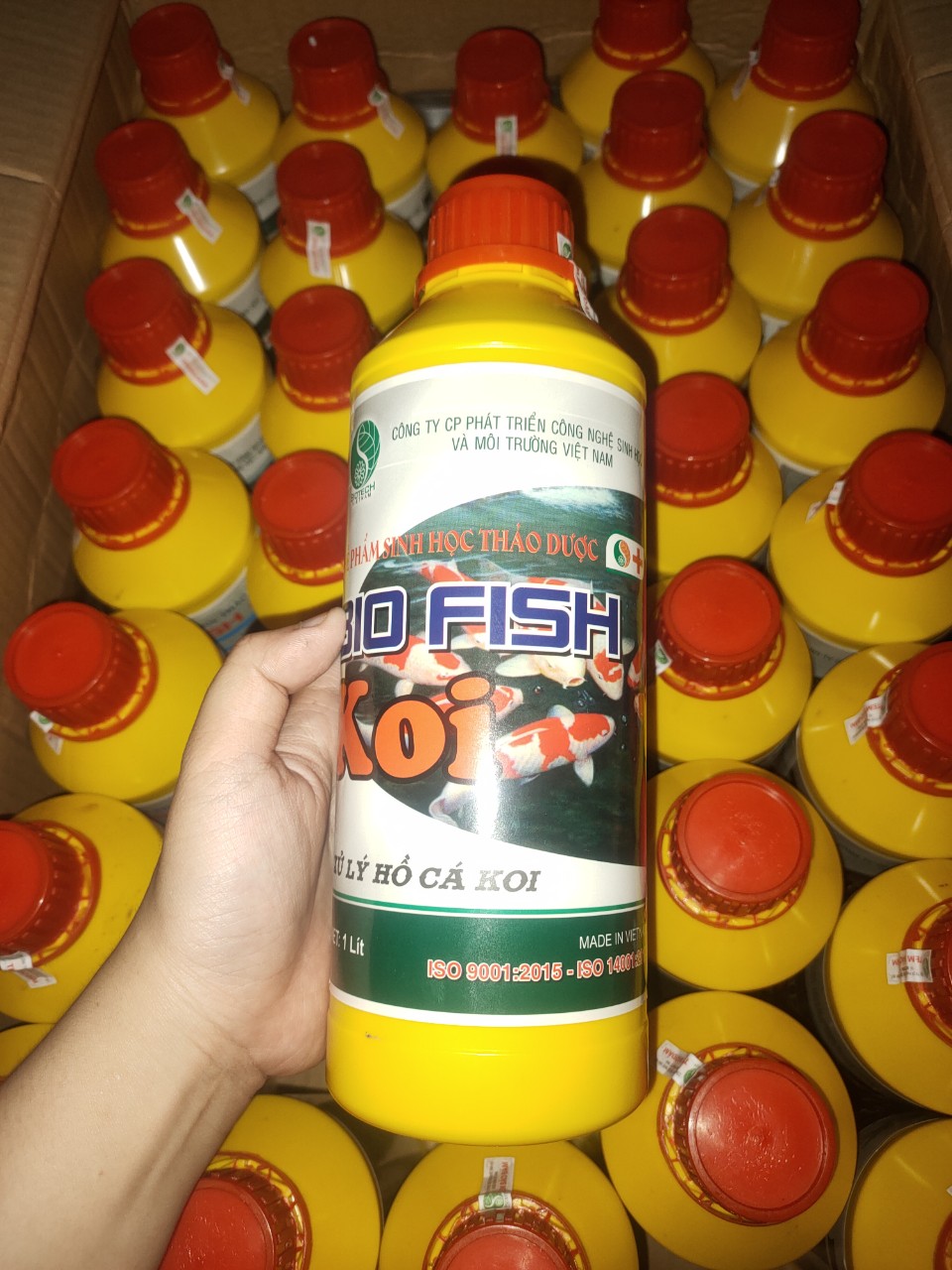 VI SINH BIO FISH (chai 1000ml) CHẾ PHẨM CHUYÊN DÙNG CHO HỒ KOI