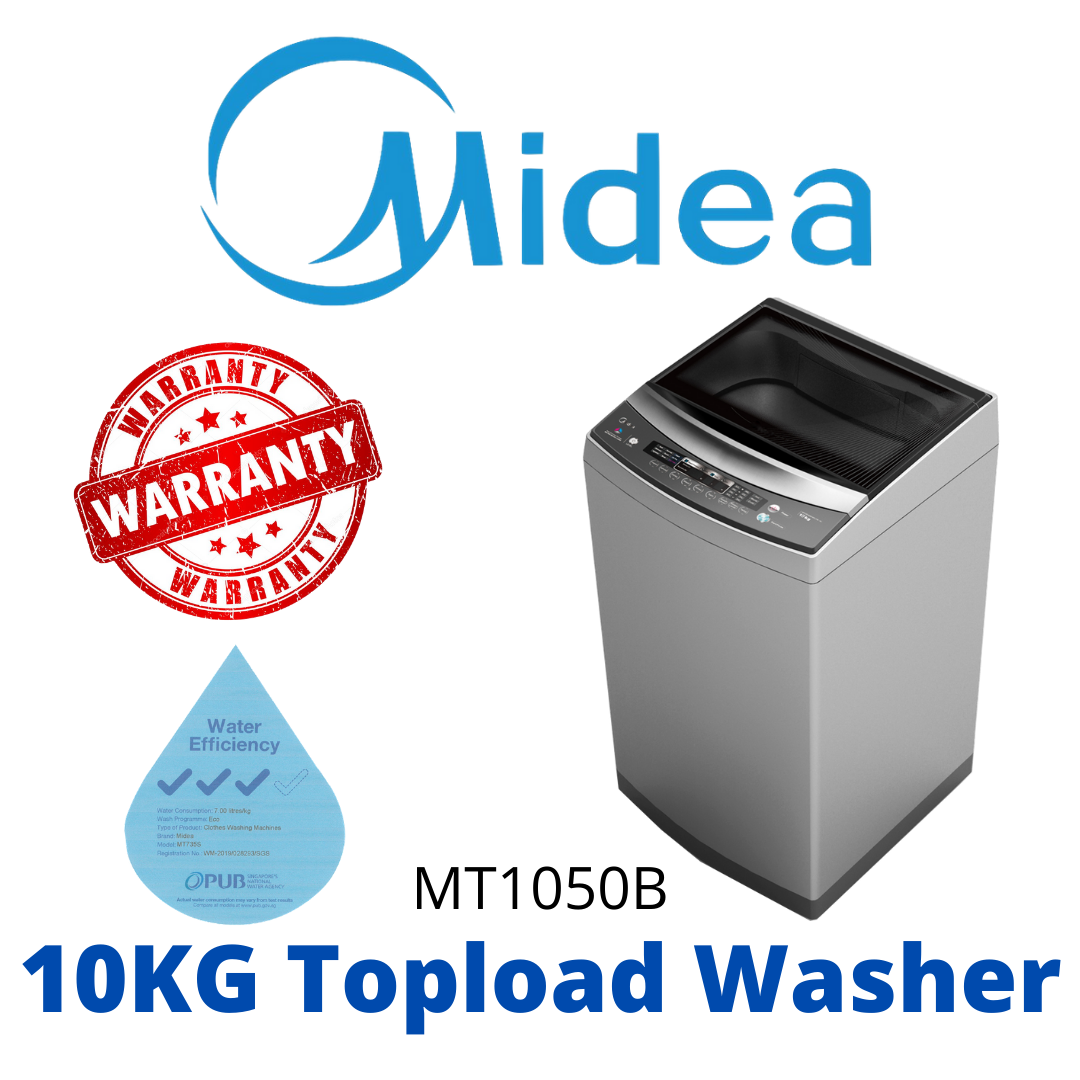 Midea Top Load Washing Machine Mt1050b Lazada Singapore 4362