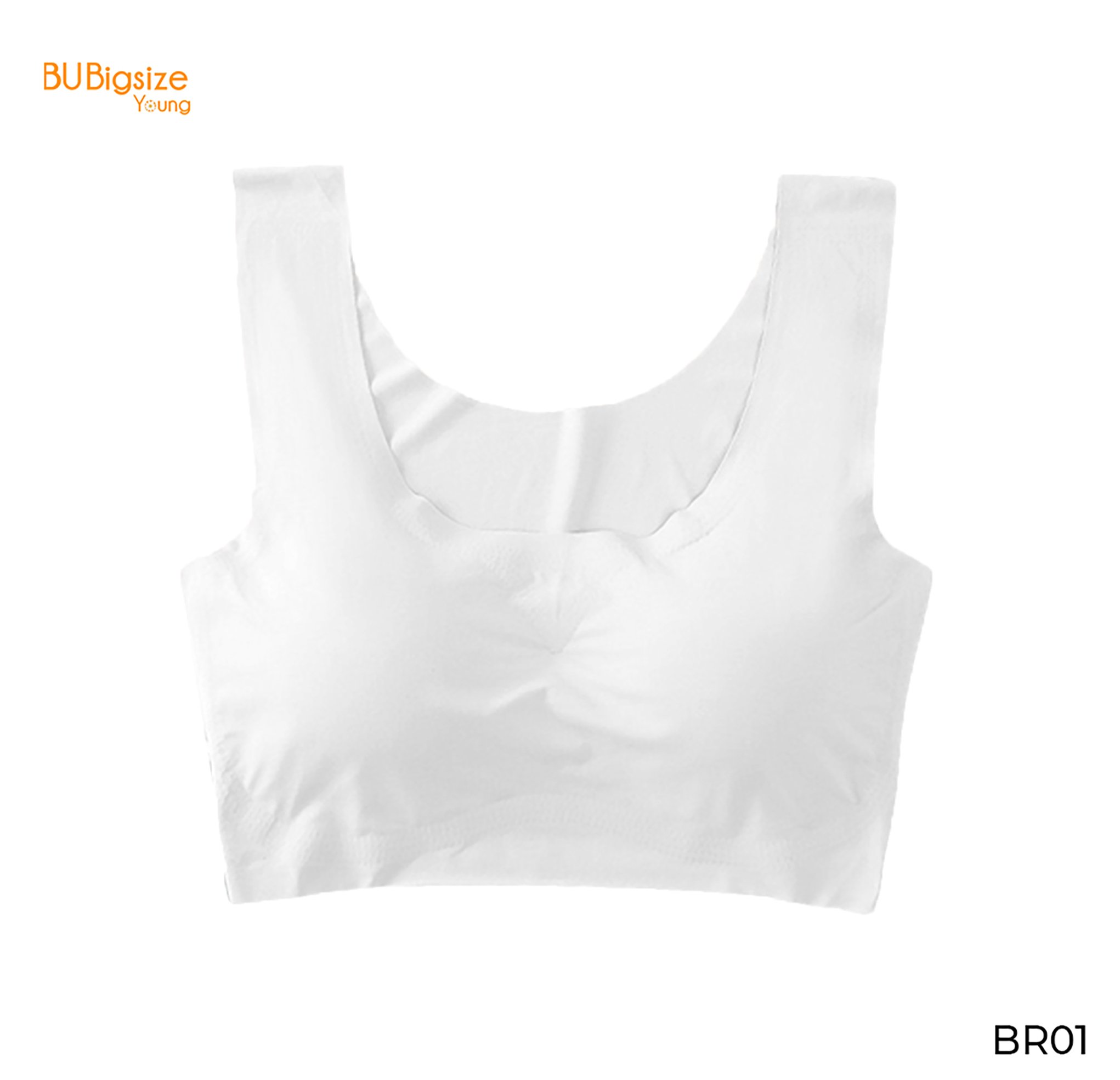 Áo Bra su đúc, bản to BIGSIZE (55kg đến 95kg) - BR01 - [BU Bigsize Young]