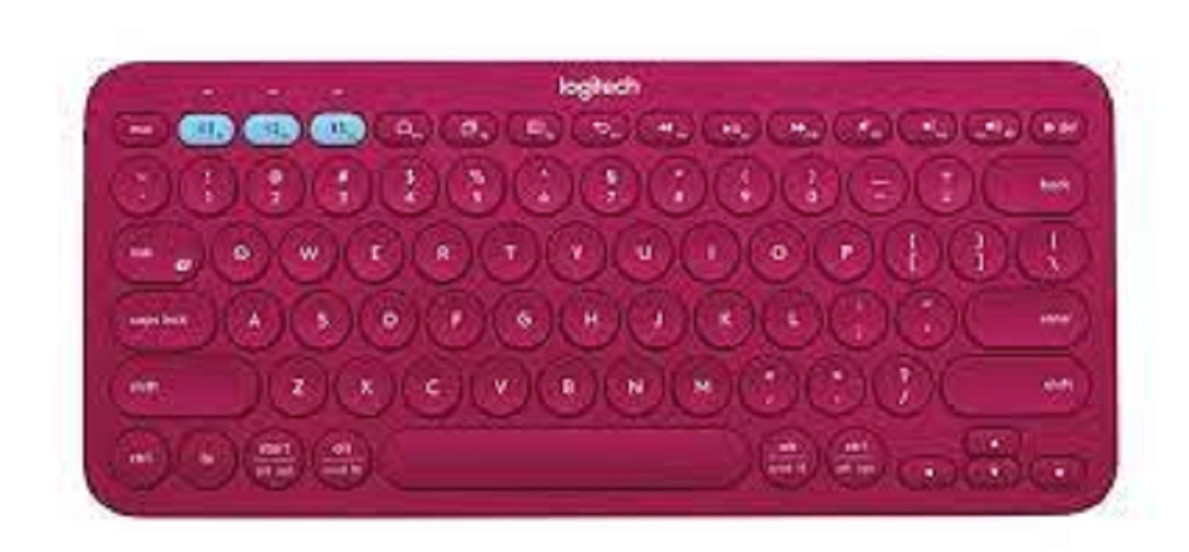 Bàn phím bluetooth logitech k380 , màu đỏ