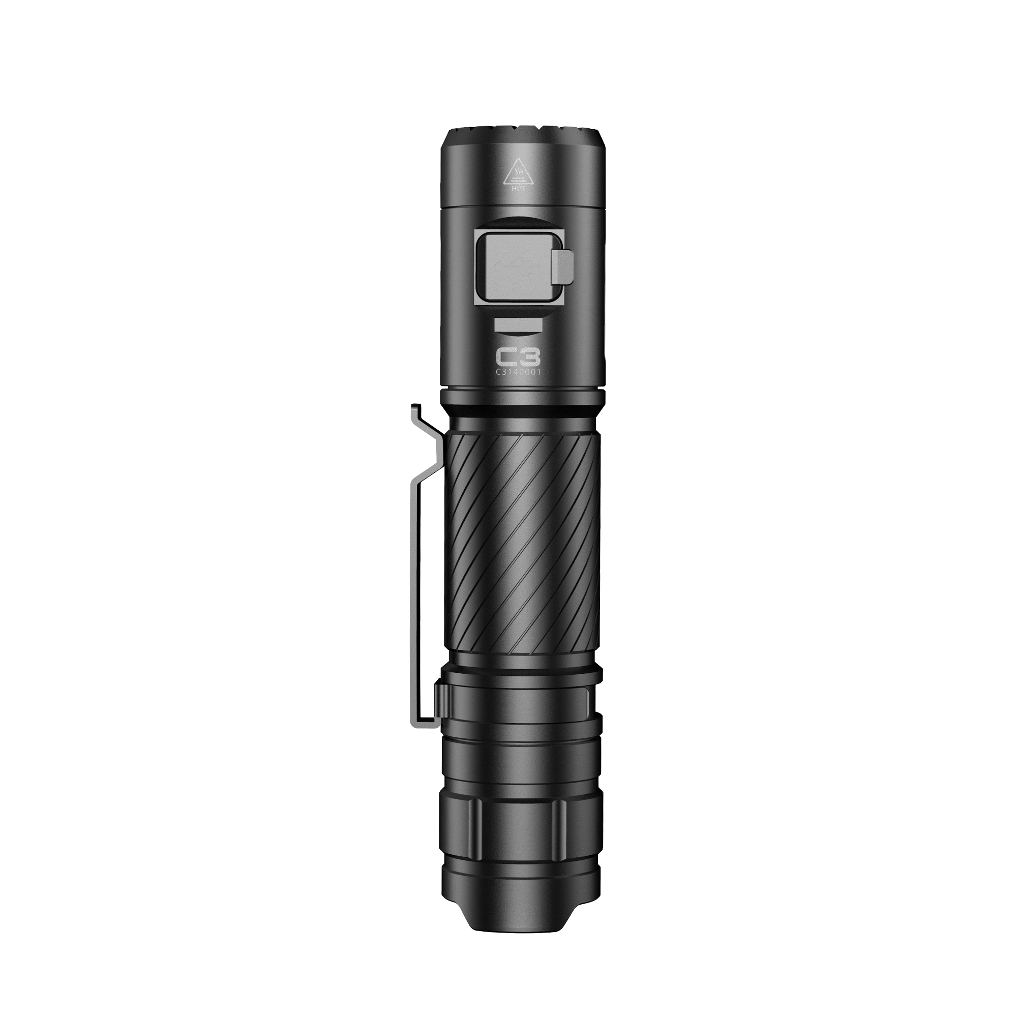 WUBEN C3 Flashlight Hard Light 1200Lumens Type-C Rechargeable With Battery Protable LED Troch Light For Outdoor Lighting
