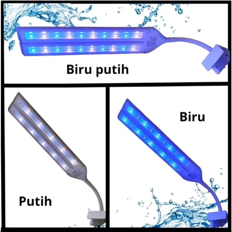 SAKKAI PRO LED 703 Lampu Led Jepit aquarium aquascape