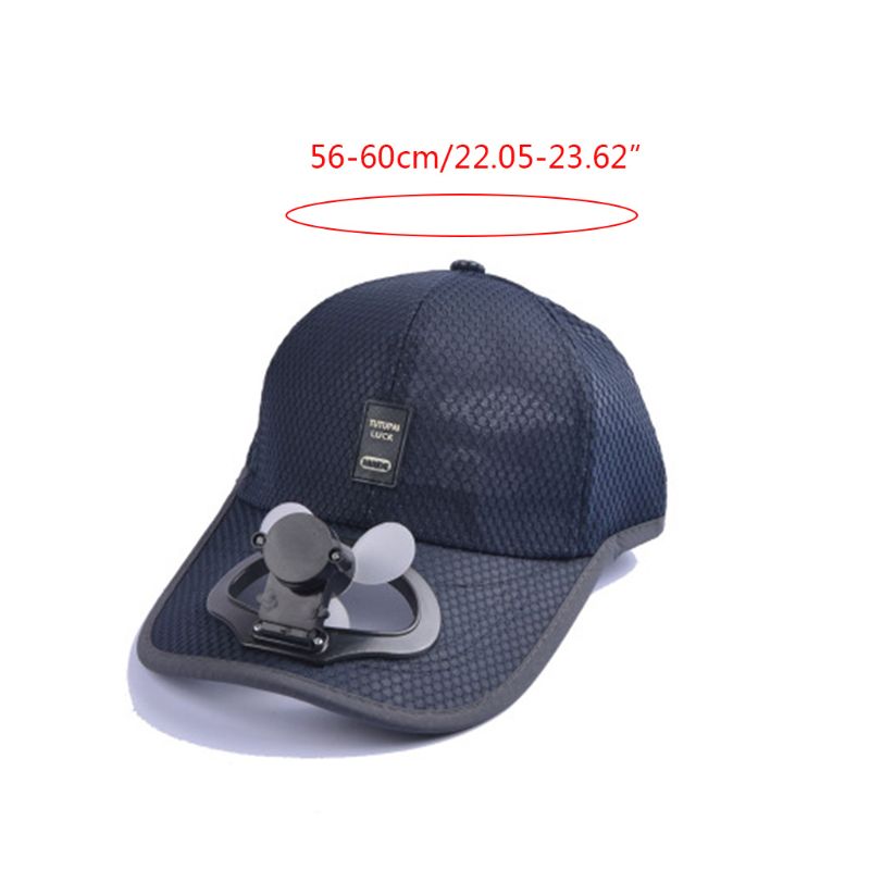 【Wildfolk Studio】Adult Summer Sunscreen Baseball Cap with USB ...