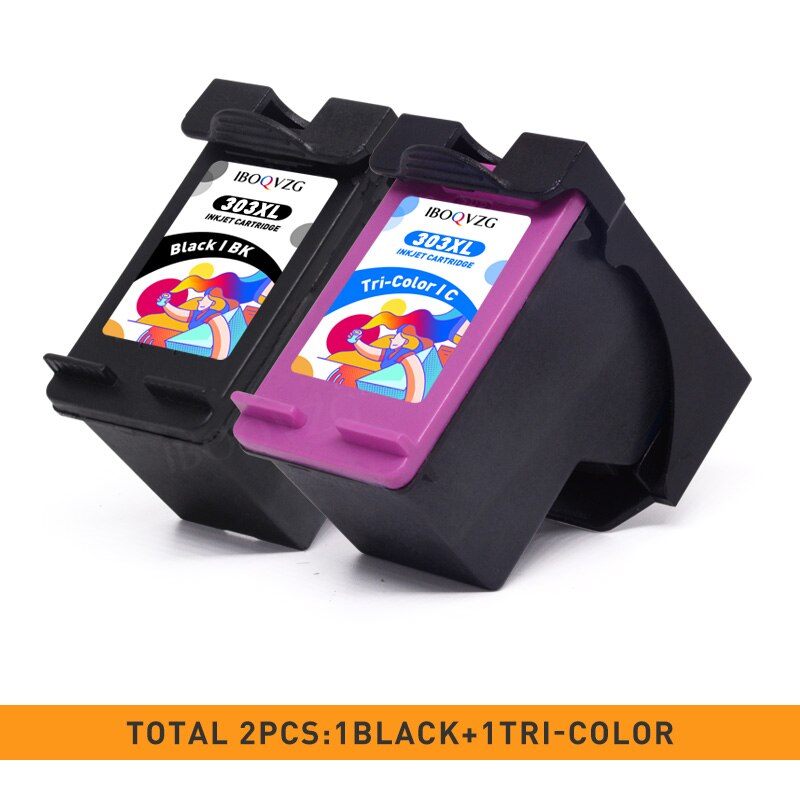 1pcs Black 303XL Ink Cartridge Replacement for hp 303 xl