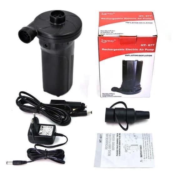Bơm tích điện - 2 đầu sạc 220V hoặc 12V
