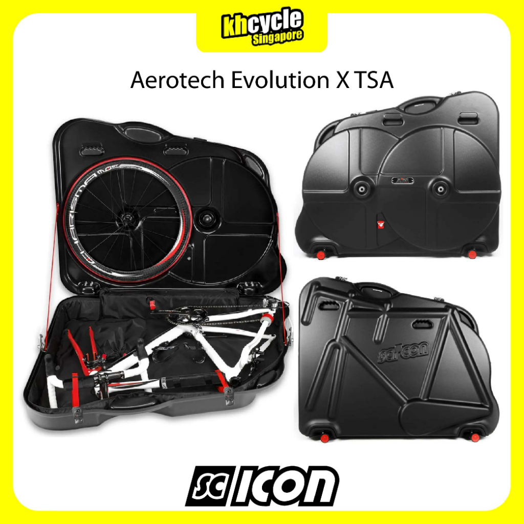 Aerotech Evolution Bicycle Airplane Case SCICON AEROTECH