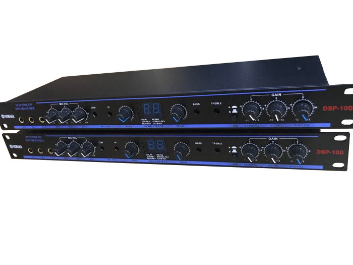 [HCM]Mixer Echo karaoke yamaha DSP–100 (Đen)