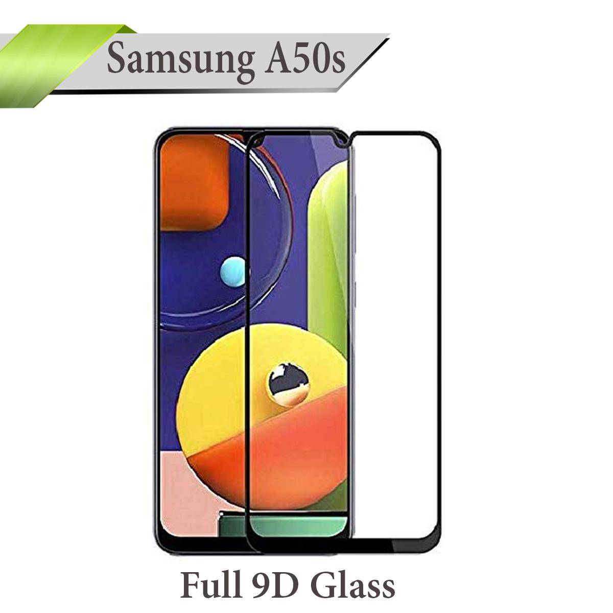 Samsung Galaxy A50s Full Black 9D|5D|6D|10D|11D|21D Tempered Glass Screen Protector Full Glue Edge To Edge For Samsung Galaxy A50s