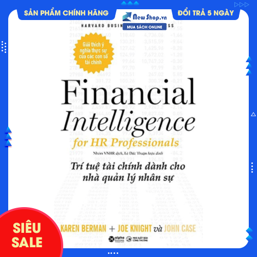 Sách - Trí Tuệ Tài Chính Dành Cho Nhà Quản Lý Nhân Sự - Financial Intelligence - Newshop