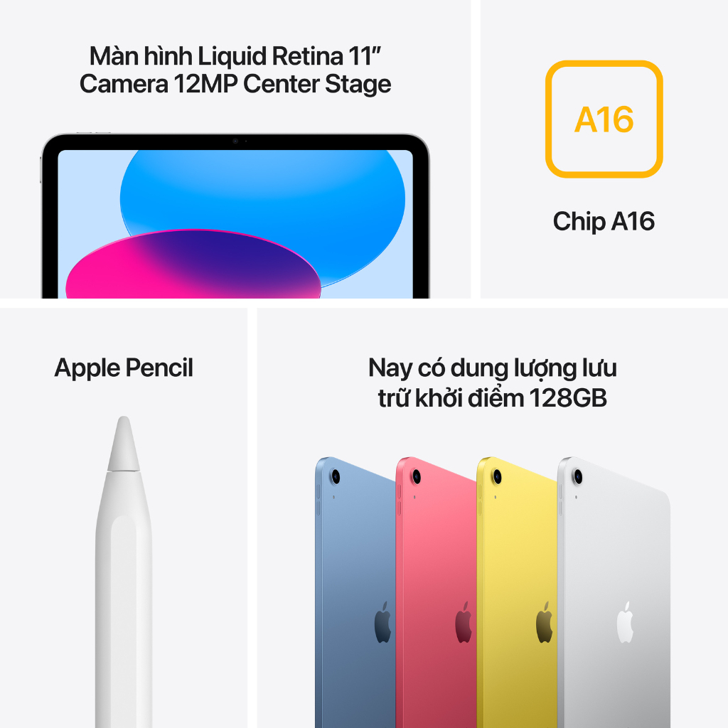 iPad A16 11 inch Wi-Fi 128GB
