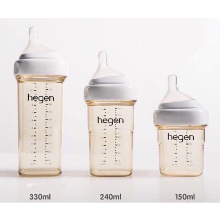 Bình sữa Hegen PPSU 150ml - 240ml .FULL BOX