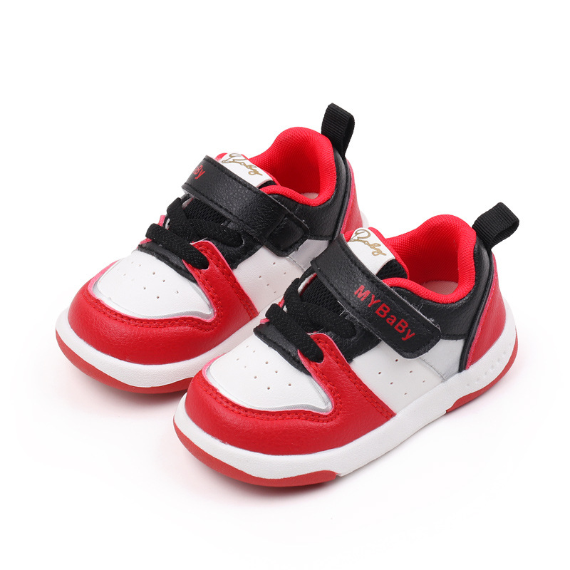 (HAVEit360) Winter Cotton Toddler Shoes For Baby Boys Girls Casual Sneakers Thick Warm Anti-slippery First Step Footwear For Kids