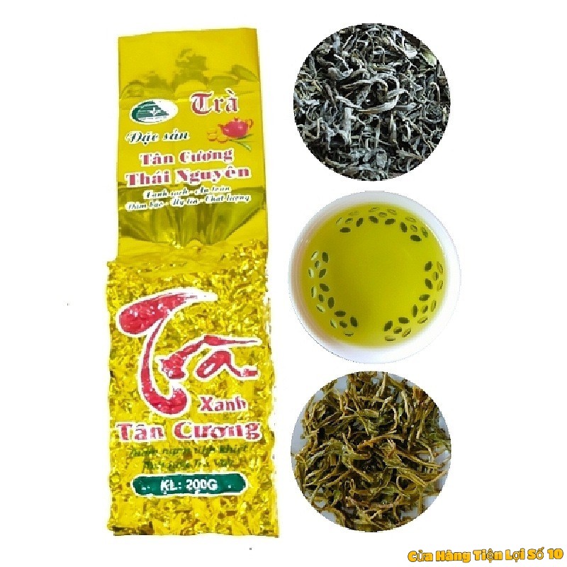 Trà xanh Thái nguyên loại 200g