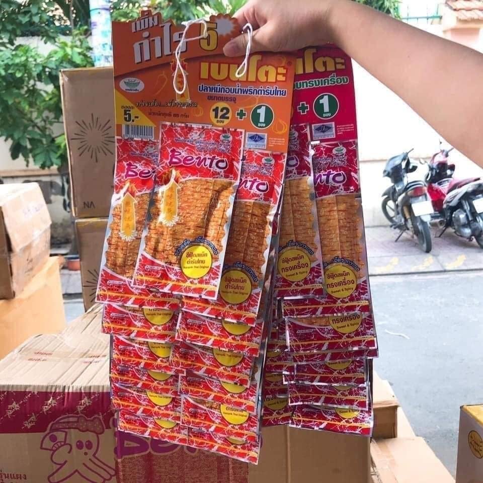 Combo 13 gói mực bento THÁI LAN.