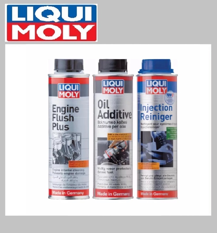 Liqui Moly Engine Flush Plus Oil Additive And Fuel Injection Cleaner