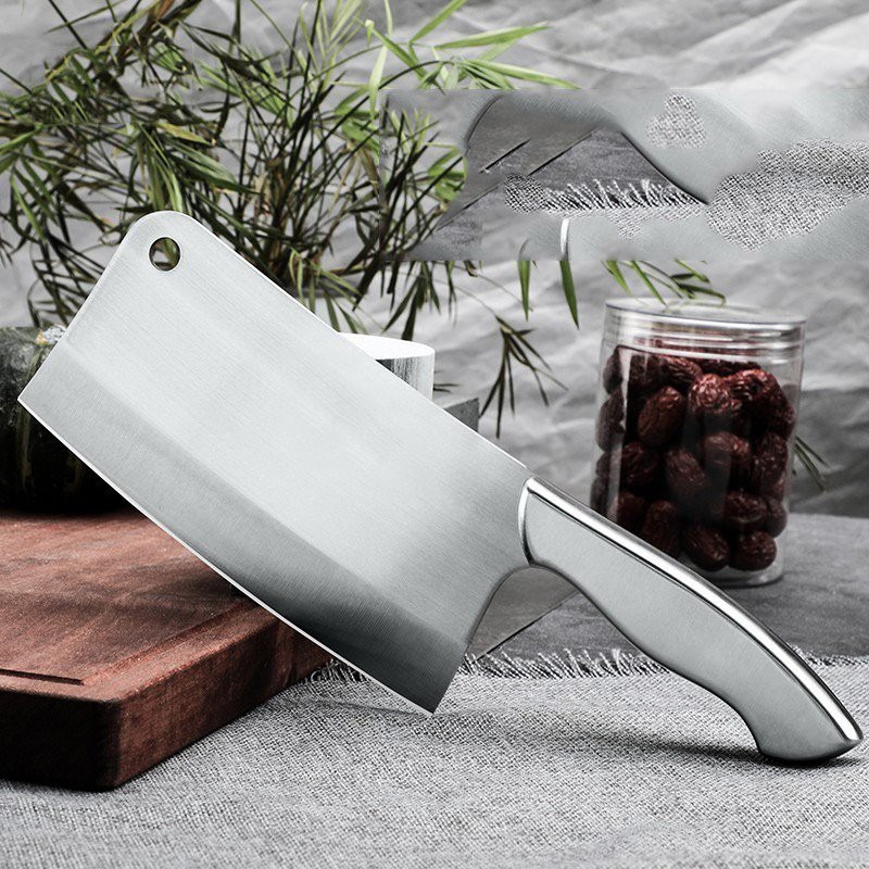Dao chặt xương inox japan hàng nội địa nhật bản chính hãng, dao thái inox nhập khẩu siêu bền, dao chặt xương, dụng cụ nhà bếp