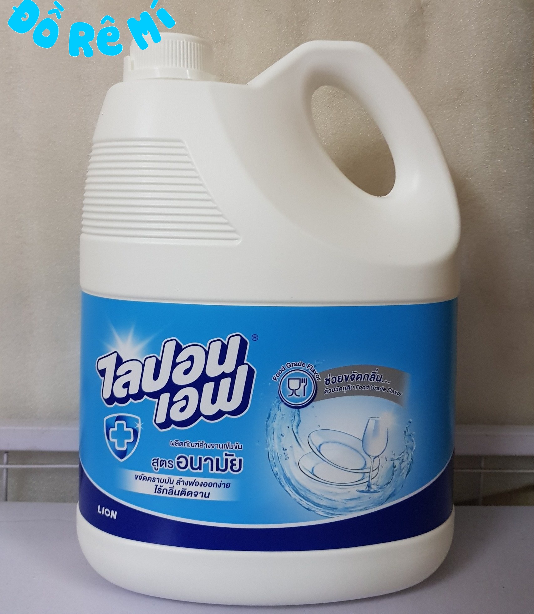 [HCM]Nước rửa chén không mùi Lipon Thái Lan 3600ml