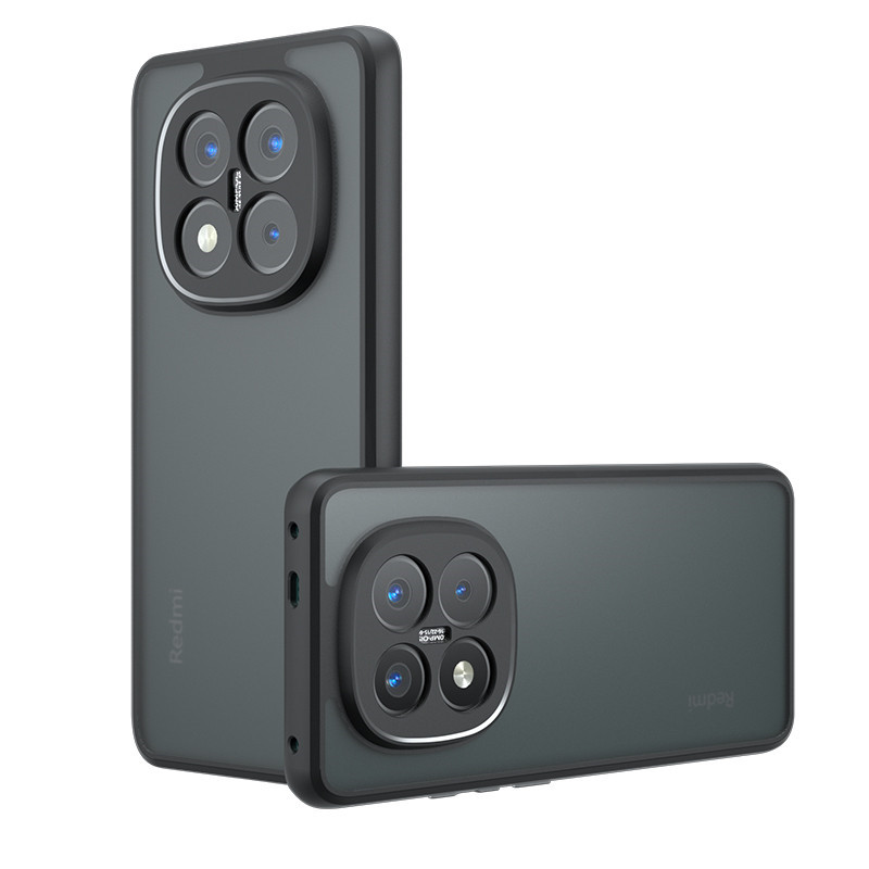 For Redmi 14C 14R Note 14 Plus Case Xiaomi 14T Pro Cover Soft TPU Frame PC Matte Bumper Phone Cases. 