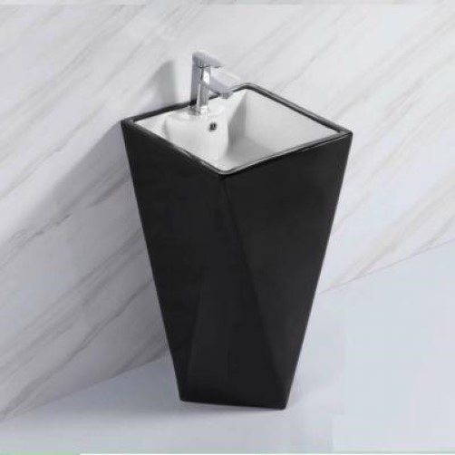 Groves grll1 cubic cylinder pedestal washbasin and lavabo