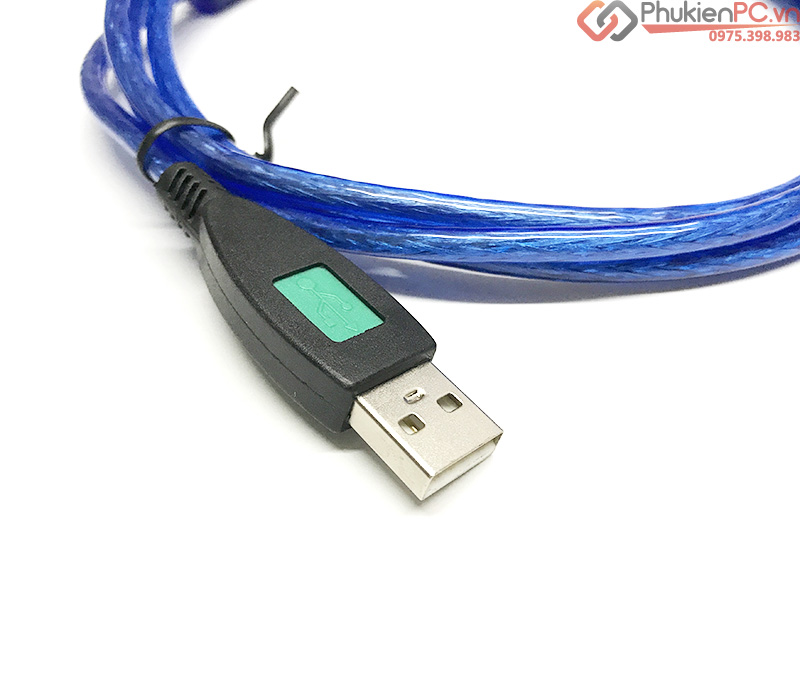 Cable Máy in 1.5m/ 3m/ 5m KINGMASTER Chống nhiễu 2.0 (Xanh) - Cáp máy in
