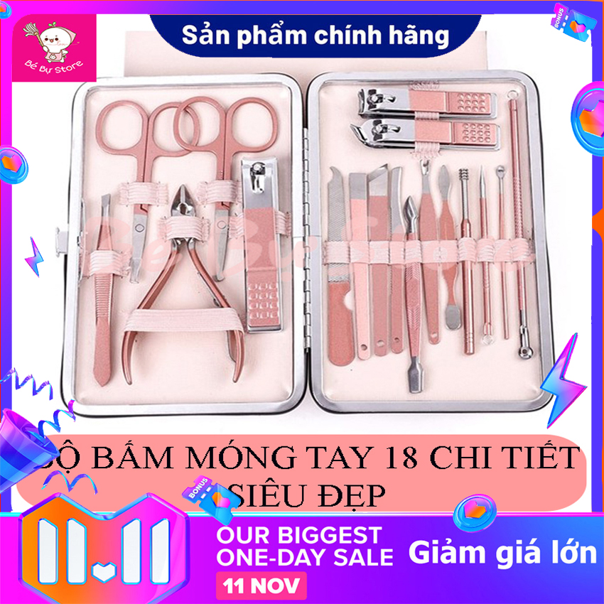 Bộ kìm18 &12 món đa năng cao cấp thép không gỉ,lion king.bộ cắt móng tay,bộ làm móng tay,bộ bấm móng đa năng,bấm dũa móng tay cao cấp nhiều dụng cụ tiện lợi.