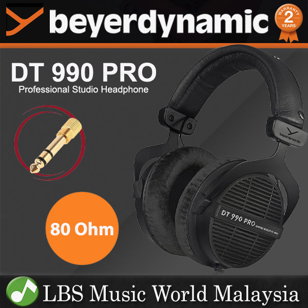 Beyerdynamic DT 990 PRO 250 Ohm Studio Open Back Headphones for