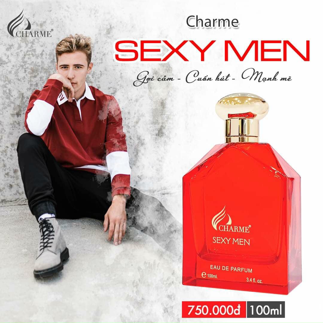 [Chính Hãng Char.me] Nước Hoa Nam SEXY MEN 100ml