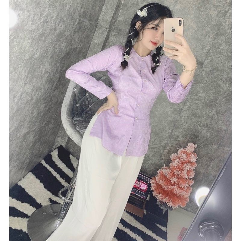 Đồ Lam Đi Chùa # Bà Ba Lụa Siêu Mát