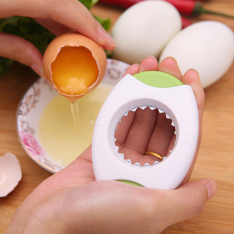 Ông🔥Dễ thương luộc vỏ trứng dụng cụ cắt đầu mở eggcup công cụ Essential bếp