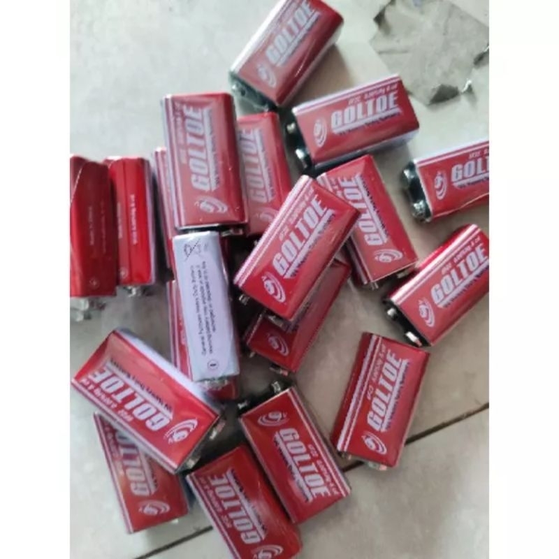 hộp 10 viên pin vuông 9v