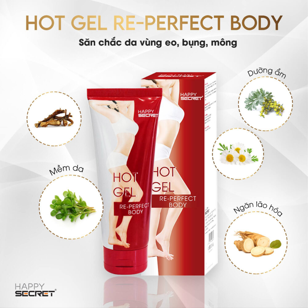 [HCM]GEL TAN MỠ HOT GEL RE-PERFECT BODY