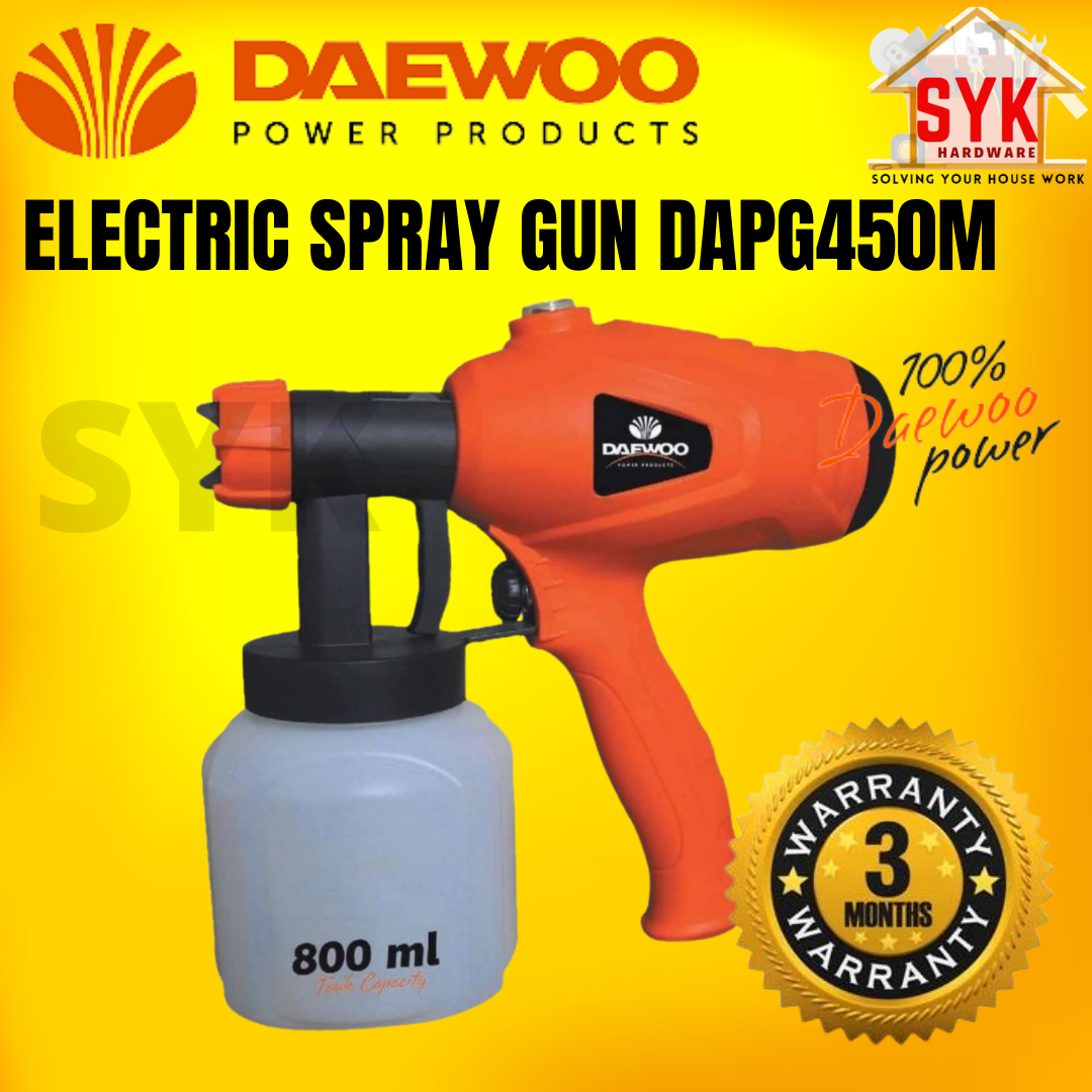 SYK DAEWOO DAPG450M 450W Paint Sprayer Gun Electric Disinfectant