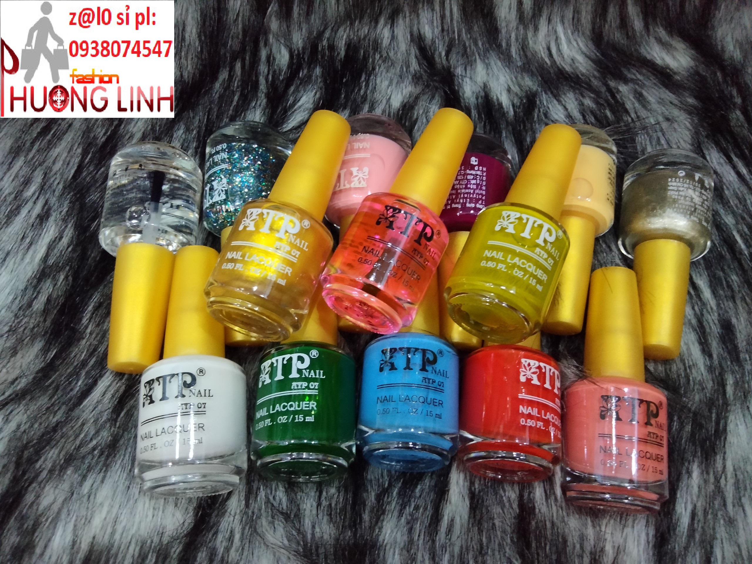 Sơn móng ATP nắp vàng