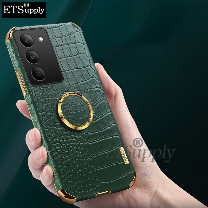 Phone%20case%20Realme%20C71%20Soft%20Case%20Crocodile%20Pattern%20Texture%20Leather%20Shockproof%20Adsorption%20Car%20Holder%20stand%20Ring%20Back%20Cover%20Realme%20C71%20Case%20-%20Image%203