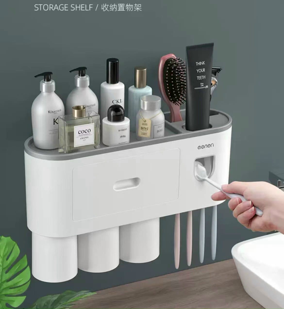 Bộ Nhả Kem Đánh Răng Tự Động OENON