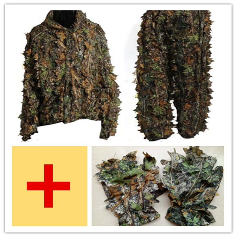 Holiday Discounts Hunting Outdoor Ghillie Suit CS Tactical Military